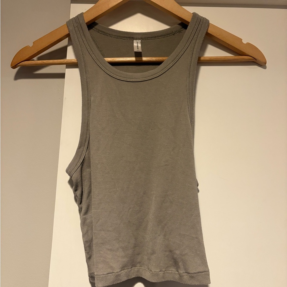 Sunday Best Beige Tank Top